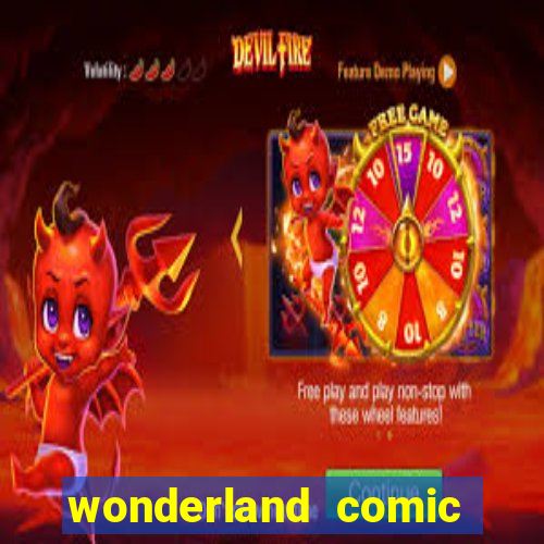 wonderland comic studio alphabet